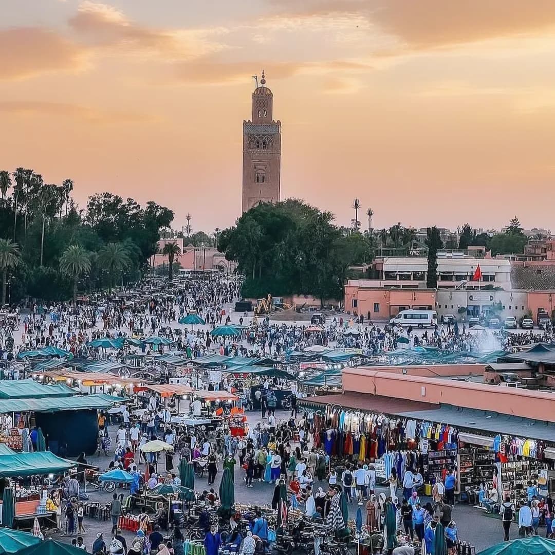 Vue de Marrakech